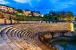 The Ancient theatre of Ohrid in North Macedonia