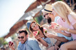 © ivanko80 - Friends eating watermelon on the beach