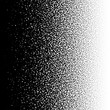 Random circles, dots noise half-tone pattern. Speckles, dotted background. Pointillist, pointillism texture. Scatter, dispersion design. Particles abstract geometric illustration