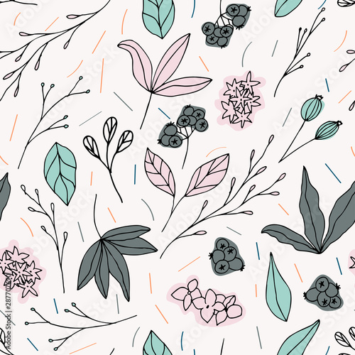 floral-vector-seamless-pattern-with-flowers-leaves-and-berries-beautiful-hand-drawn-flowers-in-light-pastel-colors-in-vintage-style