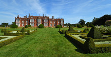 Helmingham Hall And Formal Gardens Suffolk.