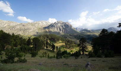 Poster - Beautiful mountain views Isparta - Turkey