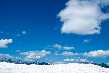 Poster - blue sky and clouds