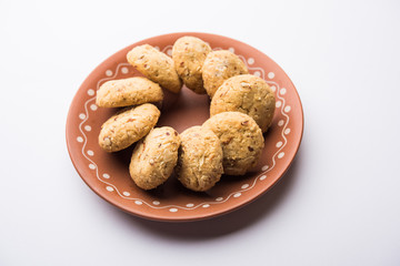 Nan khatai or Nankhatai is an authentic Indian sweet and savory eggless cookie loaded with dry fruits 