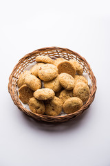 Nan khatai or Nankhatai is an authentic Indian sweet and savory eggless cookie loaded with dry fruits 