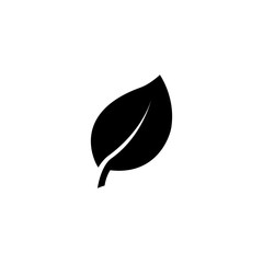 Sticker - Leaf simple icon