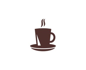 Canvas Print - Coffee logo