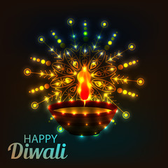 Canvas Print - Happy Diwali