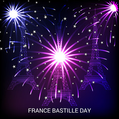 Wall Mural - France Bastille Day