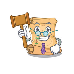 Sticker - Judge treasure map isolated with the cartoon