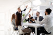 © NDABCREATIVITY - Team of architects working together on project