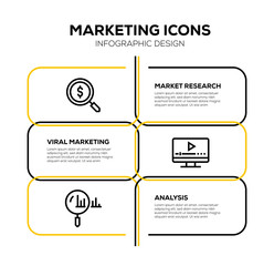 Wall Mural - MARKETING ICON SET