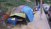 Los Angeles Homeless Camp