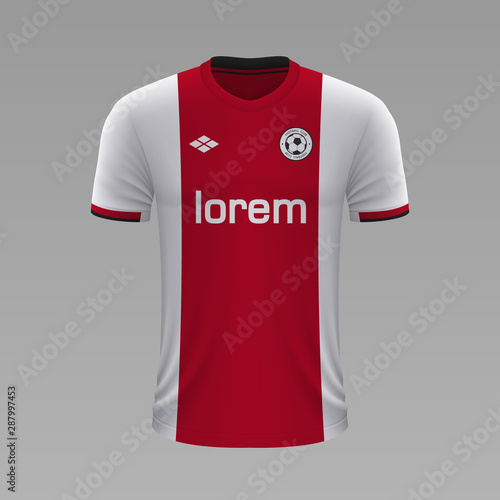 Fotografía Realistic soccer shirt 2020