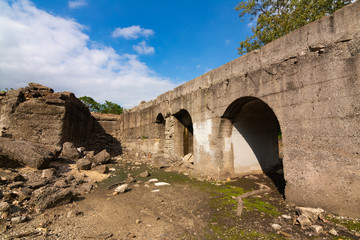 ruins of old factory