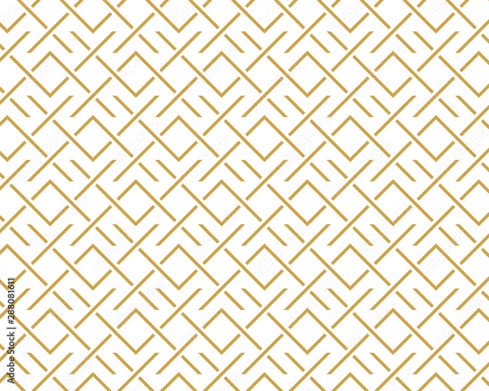 geometric pattern abstract white and gold tone vector background, line  overlapping with modern concept Stock Vector | Adobe Stock, image size:1000x800