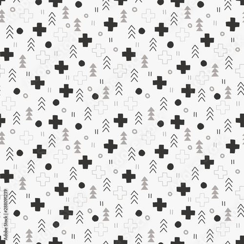 Geometric Illustration Background Seamless Pattern Vector 幾何学イラストパターン Adobe Stock でこのストックベクターを購入して 類似のベクターをさらに検索 Adobe Stock