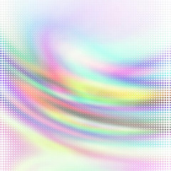 Wall Mural - Abstract holographic wavy lines. Vector EPS10. Not trace, include mesh gradient only