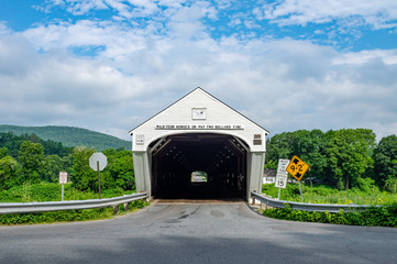 Wall Mural - Cornish Windsor Covered Bridge