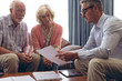 © WavebreakMediaMicro - Male physician interacting with senior couple at retirement home