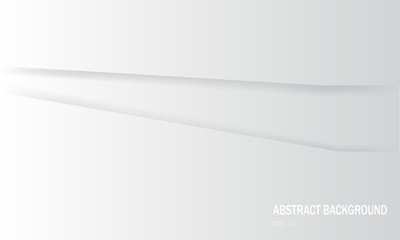 Wall Mural - Abstract white and gray gradient background.geometric modern design