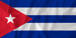 © 895studio - Cuba waving flag