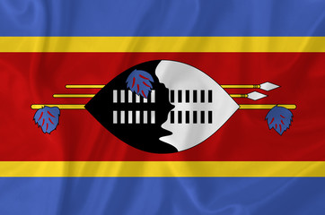 Wall Mural - Swaziland waving flag