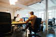 © Bonninstudio/Stocksy - Young people working in a cool workplace.