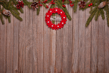 Wall Mural - New Year and Christmas background