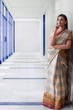 © IndiaPix - woman standing in the corridor and thinking