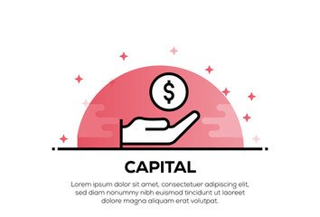 Sticker - CAPITAL ICON CONCEPT