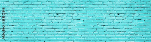 Dekoracja na wymiar  pastelowy-niebieski-ceglany-mur-szeroki-panoramiczny-tekstura-jasny-turkusowy-malowany-stary-ceglany-panoramiczny-ekran