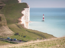 Beachy Head And Lighthouse, Sussex, England