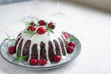 Wall Mural - Christmas Pudding