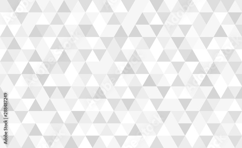 Mata magnetyczna Szare trójkątne mozaiki tło. Streszczenie retro wzór geometryczny.
