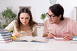 © Elnur - Students preparing for exam together at home