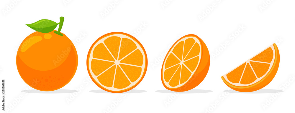 Citrus fruits that are high in vitamin C. Sour, helping to feel fresh. - obrazy, fototapety, plakaty 
