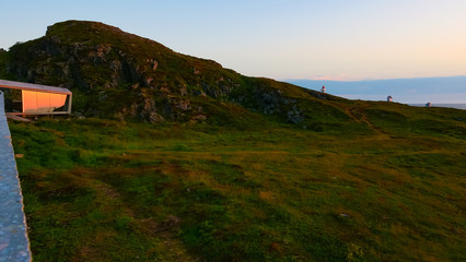 Canvas Print - Bukkekjerka stopover, Andoya island Norway