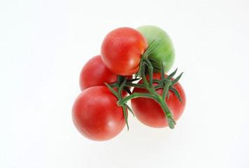 tomato isolated on white background