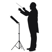 Music Conductor Silhouette