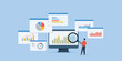 © apinan - business people analytics and monitoring investment and finance report graph on monitor concept
