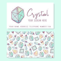 Wall Mural - New Crystals Set