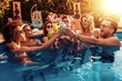 © ivanko80 - Enjoying pool party with friends