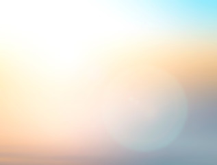 Wall Mural - abstract blurred nature sunset background