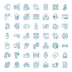 Sticker - transfer icons