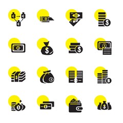 Sticker - earning icons