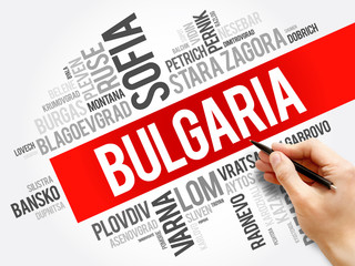 Wall Mural - List of cities and towns in Bulgaria