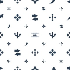 Sticker - next icons pattern seamless white background