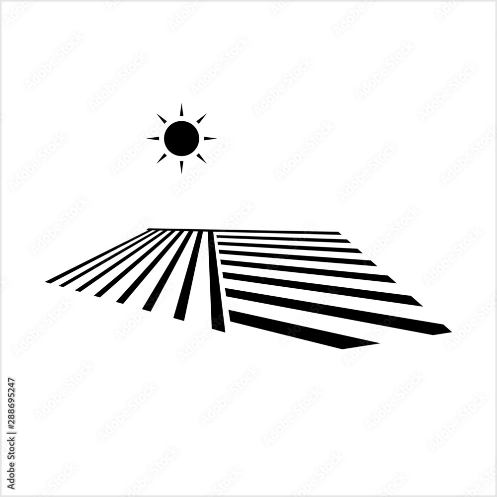 Farm Field Icon, Barn, Farmland Agriculture Icon Stock Vector | Adobe Stock, image size:1000x1000