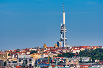 Sticker - Television antenna in the Prague district 3